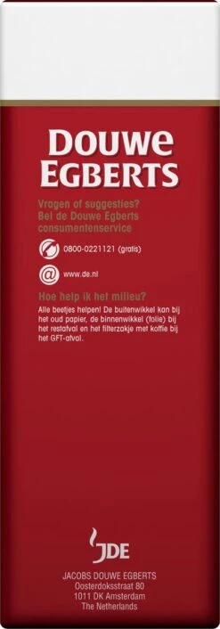 Douwe Egberts Aroma Rood Donker Filterkoffie - 6 X 500 Gram 11 Douwe Egberts Aroma Rood Donker Filterkoffie - 6 X 500 Gram -Koffiehuis 420x1200 7