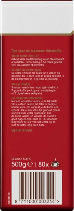 Douwe Egberts Aroma Rood Filterkoffie - Dubbelpak 6 X 1000 Gram 13 Douwe Egberts Aroma Rood Filterkoffie - Dubbelpak 6 X 1000 Gram -Koffiehuis 423x1200