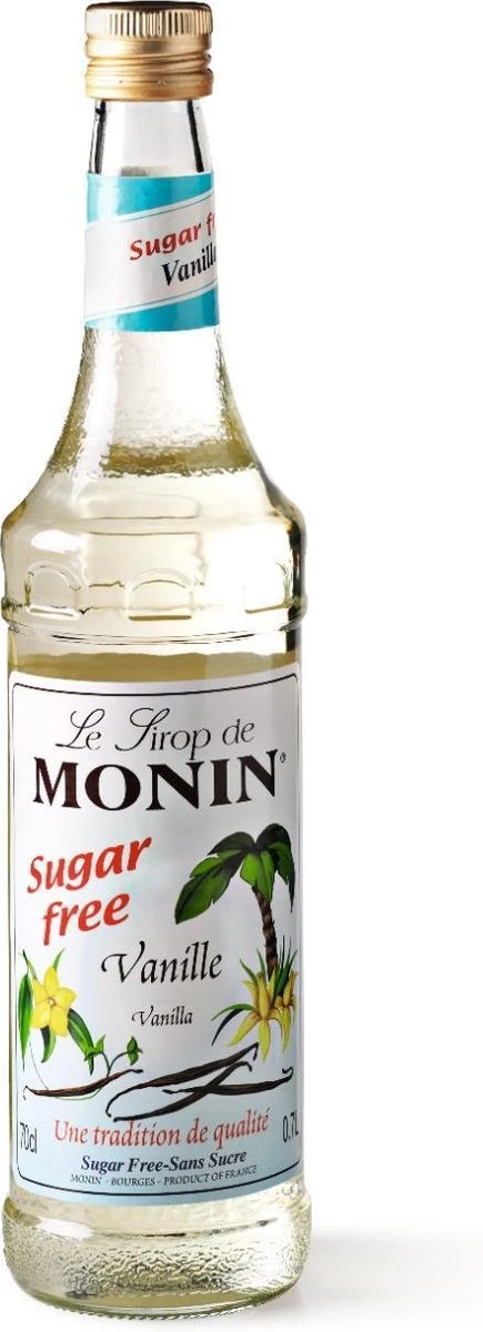 Monin Koffiesiroop Vanille Suikervrij - 70 Cl 3 Monin Koffiesiroop Vanille Suikervrij - 70 Cl