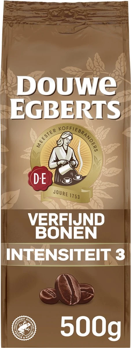 Douwe Egberts Verfijnd Koffiebonen - 4 X 500 Gram 5 Douwe Egberts Verfijnd Koffiebonen - 4 X 500 Gram - Afbeelding 3