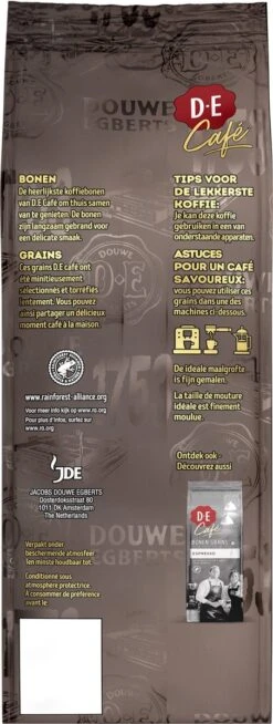 Douwe Egberts D.E Café Delicaat Rond Koffiebonen - Intensiteit 5/9 - 4 X 500 Gram -Koffiehuis 453x1200 8