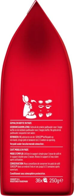 Senseo Classic Koffiepads - 5/9 Intensiteit - 10 X 36 Pads 14 Senseo Classic Koffiepads - 5/9 Intensiteit - 10 X 36 Pads -Koffiehuis 454x1200 2