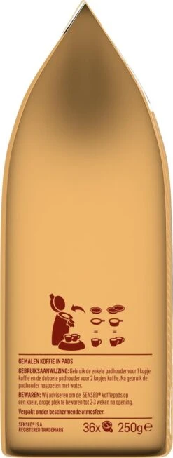 Senseo Gold Koffiepads - 5/9 Intensiteit - 10 X 36 Pads 14 Senseo Gold Koffiepads - 5/9 Intensiteit - 10 X 36 Pads -Koffiehuis 454x1200