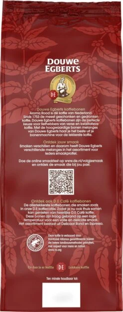 Douwe Egberts Aroma Rood Koffiebonen - 4 X 1000 Gram - Extra Grote Verpakking 14 Douwe Egberts Aroma Rood Koffiebonen - 4 X 1000 Gram - Extra Grote Verpakking -Koffiehuis 472x1200 1