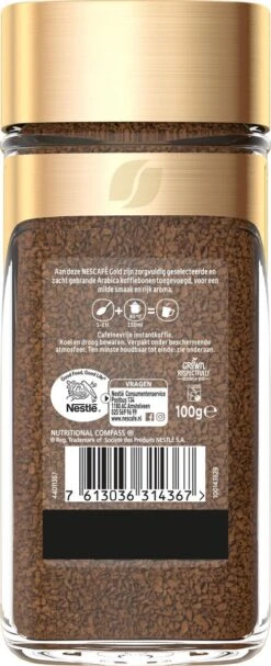 Nescafé Gold Decafé Oploskoffie - 6 Potten à 100 Gram -Koffiehuis 488x1200