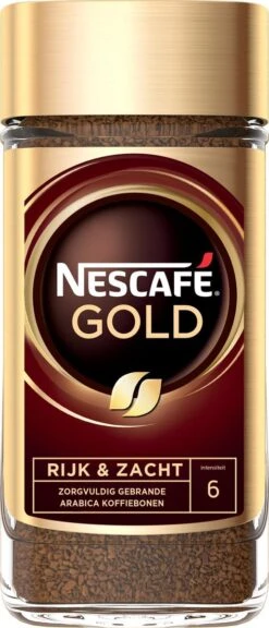 Nescafé Gold Oploskoffie - 6 Potten à 200 Gram -Koffiehuis 515x1200