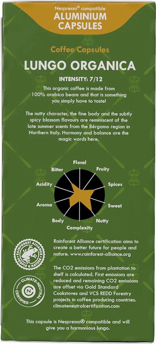 Gran Maestro Italiano - Koffiecups - Nespresso Compatibel Proefpakket - Espresso, Lungo En Meer - 10 X 20 Cups 8 Gran Maestro Italiano - Koffiecups - Nespresso Compatibel Proefpakket - Espresso, Lungo En Meer - 10 X 20 Cups - Afbeelding 6