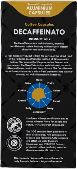 Gran Maestro Italiano - Koffiecups - Nespresso Compatibel Proefpakket - Espresso, Lungo En Meer - 10 X 20 Cups 16 Gran Maestro Italiano - Koffiecups - Nespresso Compatibel Proefpakket - Espresso, Lungo En Meer - 10 X 20 Cups -Koffiehuis 546x1200 3