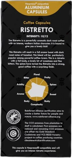 Gran Maestro Italiano - Koffiecups - Nespresso Compatibel Proefpakket - Espresso, Lungo En Meer - 10 X 20 Cups 17 Gran Maestro Italiano - Koffiecups - Nespresso Compatibel Proefpakket - Espresso, Lungo En Meer - 10 X 20 Cups -Koffiehuis 548x1200