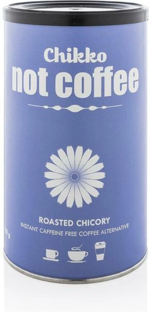 Chikko - Biologische Caffeïnevrije Koffievervanger - Geroosterde Cichorei -Roasted Chicory - 150 G 4 Chikko - Biologische Caffeïnevrije Koffievervanger - Geroosterde Cichorei -Roasted Chicory - 150 G - Afbeelding 2