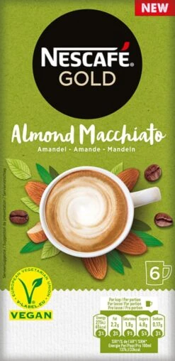 Nescafé Gold Almond Macchiato Oploskoffie - 6 Doosjes à 6 Zakjes 11 Nescafé Gold Almond Macchiato Oploskoffie - 6 Doosjes à 6 Zakjes -Koffiehuis 583x1200 2
