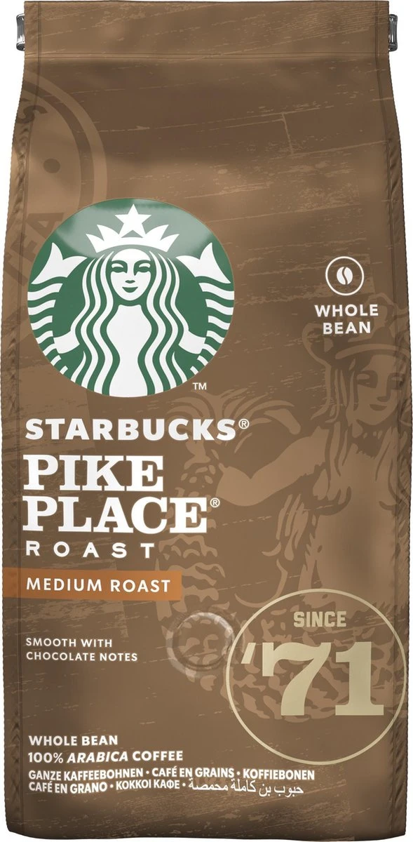 Starbucks® Pike Place® - Koffiebonen - 200 Gram 5 Starbucks® Pike Place® - Koffiebonen - 200 Gram - Afbeelding 3