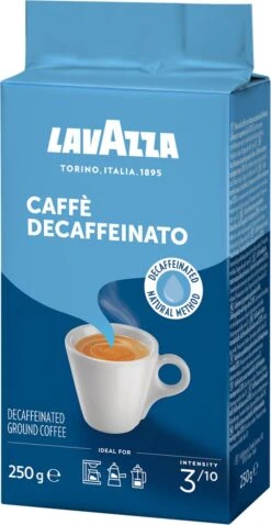 Lavazza Caffe Decaffeinato Filterkoffie - 250 Gram X8 12 Lavazza Caffe Decaffeinato Filterkoffie - 250 Gram X8 -Koffiehuis 620x1200