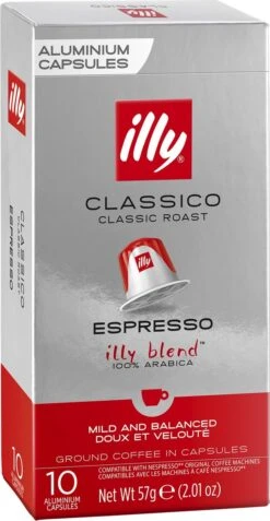 Illy Espresso Classico Koffiecups - Intensiteit 5/9 - 10 X 10 Capsules -Koffiehuis 621x1200 1