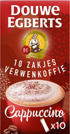 Douwe Egberts Verwenkoffie Cappuccino Oploskoffie - 5 X 10 Zakjes 16 Douwe Egberts Verwenkoffie Cappuccino Oploskoffie - 5 X 10 Zakjes -Koffiehuis 630x1200 1