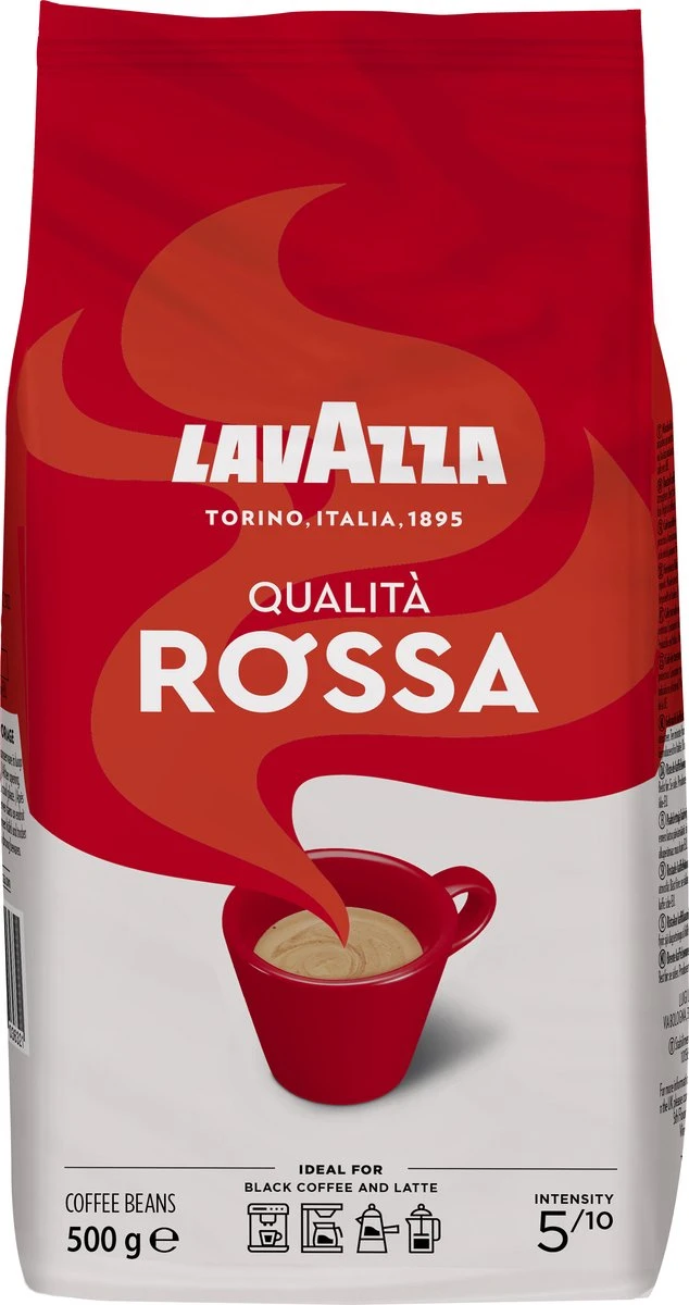 Lavazza Qualita Rossa Koffiebonen - 500g 3 Lavazza Qualita Rossa Koffiebonen - 500g