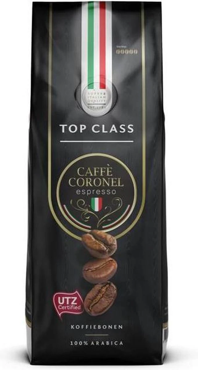 Caffe Coronel Top Class Koffiebonen - 1 Kg 3 Caffe Coronel Top Class Koffiebonen - 1 Kg