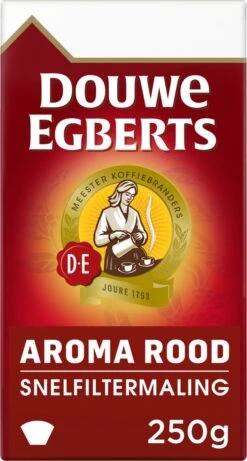 Douwe Egberts Aroma Rood Filterkoffie - 24 X 250 Gram 15 Douwe Egberts Aroma Rood Filterkoffie - 24 X 250 Gram -Koffiehuis 643x1200 6