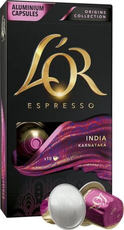 L'OR Espresso Origins India (10) - 10 X 10 Koffiecups 11 L'OR Espresso Origins India (10) - 10 X 10 Koffiecups -Koffiehuis 647x1200