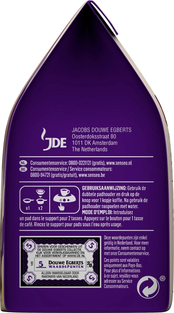 Senseo Cappuccino Choco Koffiepads - 2/9 Intensiteit - 4 X 8 Pads 8 Senseo Cappuccino Choco Koffiepads - 2/9 Intensiteit - 4 X 8 Pads - Afbeelding 6