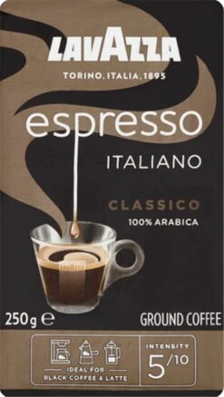 Lavazza Espresso Italiano Classico Gemalen / Filterkoffie - 8 X 250 Gram 12 Lavazza Espresso Italiano Classico Gemalen / Filterkoffie - 8 X 250 Gram -Koffiehuis 676x1200 2