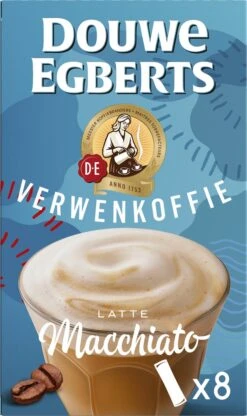 Douwe Egberts Verwenkoffie Latte Macchiato Oploskoffie - 5 X 8 Zakjes -Koffiehuis 713x1200 3