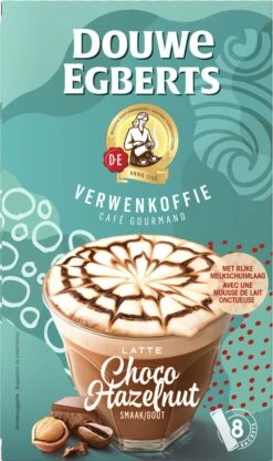 Douwe Egberts Latte Choco Hazelnut Oploskoffie - 5/9 Intensiteit - 5 X 8 Zakjes 11 Douwe Egberts Latte Choco Hazelnut Oploskoffie - 5/9 Intensiteit - 5 X 8 Zakjes -Koffiehuis 713x1200 4