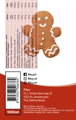 Fitcy | Koffiesiroop | Gingerbread | Barista Syrup | Zero | Vegan | Vetvrij | Suikervrij | Keto-vriendelijk | Koffie | Siroop | MET DOSEERPOMP | 1L 8 Fitcy | Koffiesiroop | Gingerbread | Barista Syrup | Zero | Vegan | Vetvrij | Suikervrij | Keto-vriendelijk | Koffie | Siroop | MET DOSEERPOMP | 1L -Koffiehuis 759x1200