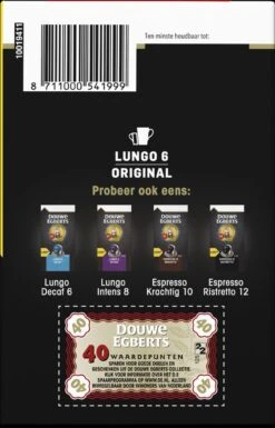Douwe Egberts Lungo Original Koffiecups (6) - 5 X 40 Koffiecups 9 Douwe Egberts Lungo Original Koffiecups (6) - 5 X 40 Koffiecups -Koffiehuis 770x1200 3