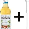 Monin Hazelnoot Suikervrij 70cl Koffiesiroop Met Doseer Pompje -Koffiehuis 784x1200 1
