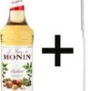 Monin Koffiesiroop Hazelnoot Siroop 70cl Met Doseer Pompje! 1 Monin Koffiesiroop Hazelnoot Siroop 70cl Met Doseer Pompje! -Koffiehuis 786x1200