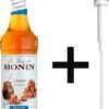 Monin Caramel Suikervrij 70cl Koffiesiroop Met Doseer Pompje -Koffiehuis 824x1200