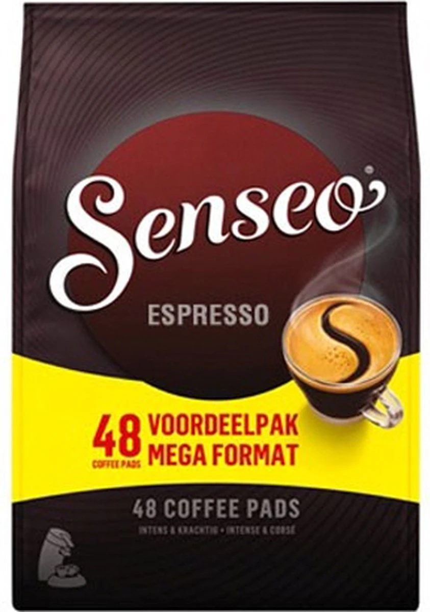 Senseo Espresso Koffiepads - 10 X 48 Stuks 2 Senseo Espresso Koffiepads - 10 X 48 Stuks