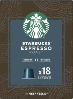 Starbucks By Nespresso Capsules Espresso Roast - 7 Doosjes à 18 Koffiecups -Koffiehuis 884x1200