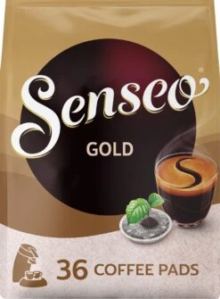 Senseo Gold Koffiepads - 5/9 Intensiteit - 10 X 36 Pads 19 Senseo Gold Koffiepads - 5/9 Intensiteit - 10 X 36 Pads -Koffiehuis 886x1200