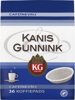 Kanis & Gunnink Cafeïnevrij Koffiepads - 10 X 36 Pads 9 Kanis & Gunnink Cafeïnevrij Koffiepads - 10 X 36 Pads -Koffiehuis 898x1200