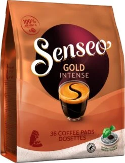 Senseo Gold Intense Koffiepads - 7/9 Intensiteit - 4 X 36 Pads 15 Senseo Gold Intense Koffiepads - 7/9 Intensiteit - 4 X 36 Pads -Koffiehuis 920x1200 1