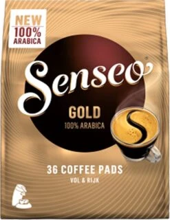 Senseo Gold Koffiepads - 5/9 Intensiteit - 10 X 36 Pads 22 Senseo Gold Koffiepads - 5/9 Intensiteit - 10 X 36 Pads -Koffiehuis 925x1200