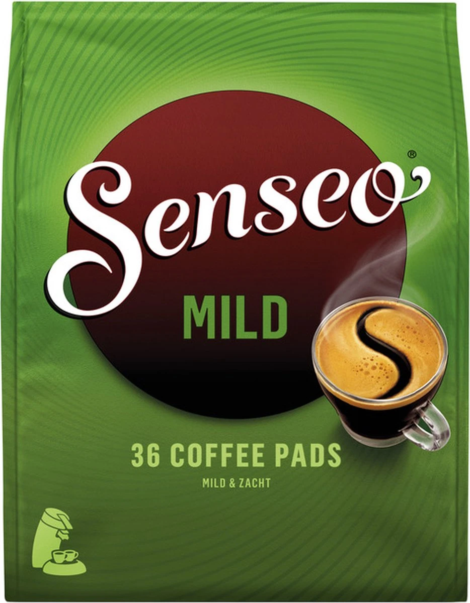 Senseo Mild Koffiepads - 3/9 Intensiteit - 10 X 36 Pads 12 Senseo Mild Koffiepads - 3/9 Intensiteit - 10 X 36 Pads - Afbeelding 10