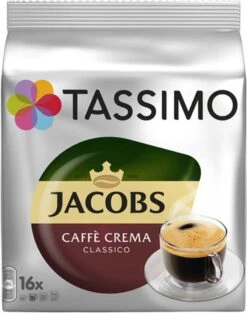 Tassimo - Jacobs Caffè Crema Classico - 5x 16 T-Discs