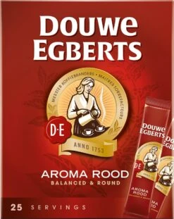 Douwe Egberts Aroma Rood Sticks Oploskoffie - 6 X 25 Zakjes 14 Douwe Egberts Aroma Rood Sticks Oploskoffie - 6 X 25 Zakjes -Koffiehuis 954x1200 1