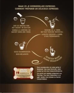 Douwe Egberts Espresso Sticks Oploskoffie - 6 X 25 Zakjes 11 Douwe Egberts Espresso Sticks Oploskoffie - 6 X 25 Zakjes -Koffiehuis 957x1200