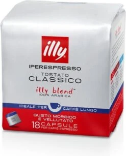 Illy Iperespresso Classico Lungo 18 Capsules