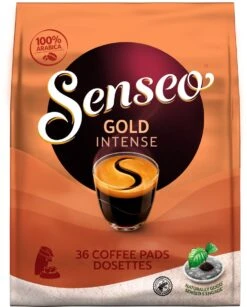 Senseo Gold Intense Koffiepads - 7/9 Intensiteit - 4 X 36 Pads 16 Senseo Gold Intense Koffiepads - 7/9 Intensiteit - 4 X 36 Pads -Koffiehuis 966x1200 1