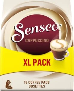 Senseo Cappuccino Koffiepads - 2/9 Intensiteit - 4 X 16 Pads - Voordeelverpakking -Koffiehuis 982x1200 1